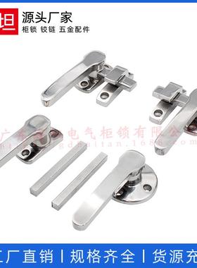 304不锈钢密封冷库烤箱海鲜柜拉手内外双开隔音设备门把手DMK103