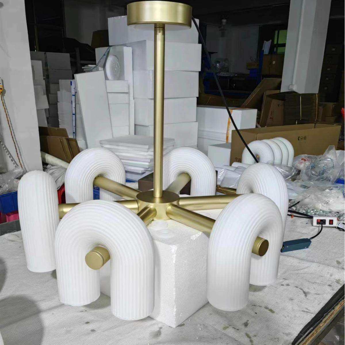 客厅U形吊灯中古奶油风设计师款餐厅主卧室白色轻奢现代简约灯具,鲜花速递/花卉仿真/绿植园艺,割草机/草坪机,淘宝优惠券,粉丝福利购,淘宝优惠卷