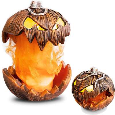 Halloween Pumpkin Head万圣节升降发声惊悚南瓜头庭院装饰