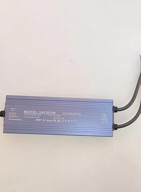 LED防水电源IP67户外电源24v300w防水开关电源12.5A足功率变压器