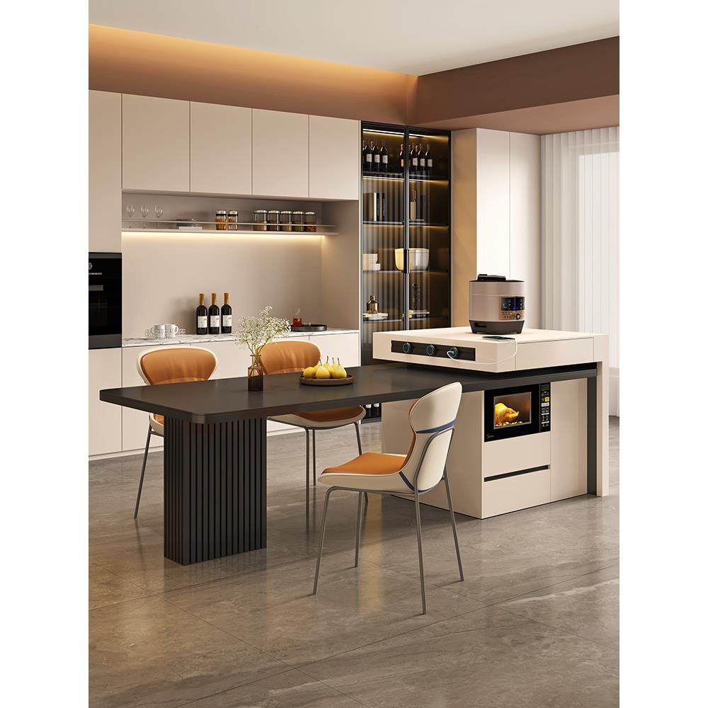 024新款轻奢感岩板岛台餐桌一体家用可伸缩导台小户型中岛台,鲜花速递/花卉仿真/绿植园艺,割草机/草坪机,淘宝优惠券,粉丝福利购,淘宝优惠卷