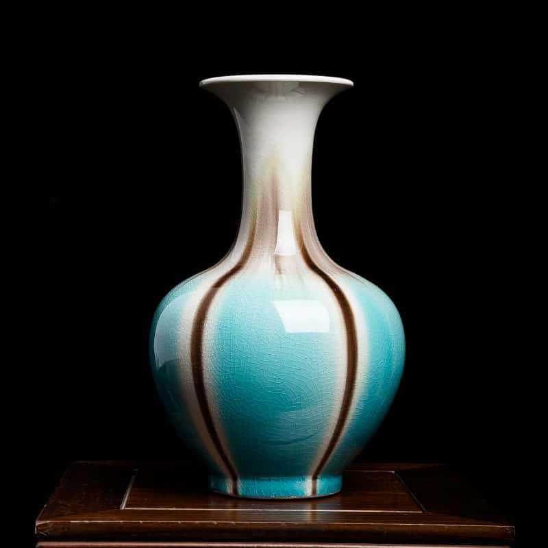 景德镇陶瓷家居客厅酒店插花器小清新冰裂花瓶摆件装饰博古架摆设,鲜花速递/花卉仿真/绿植园艺,割草机/草坪机,淘宝优惠券,粉丝福利购,淘宝优惠卷