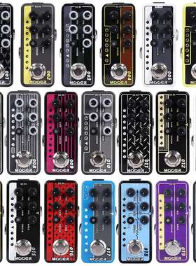 PreampMicroMOOER单效果吉他魔效果器数字效果器块耳效果效果器效