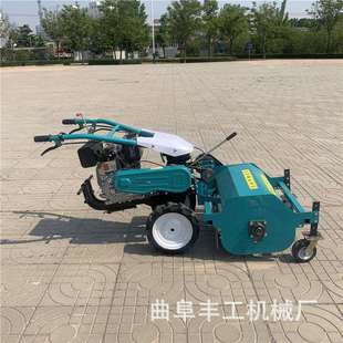 柴油大马力果园割草机农用自走式小型除草机大面积碎草还田机