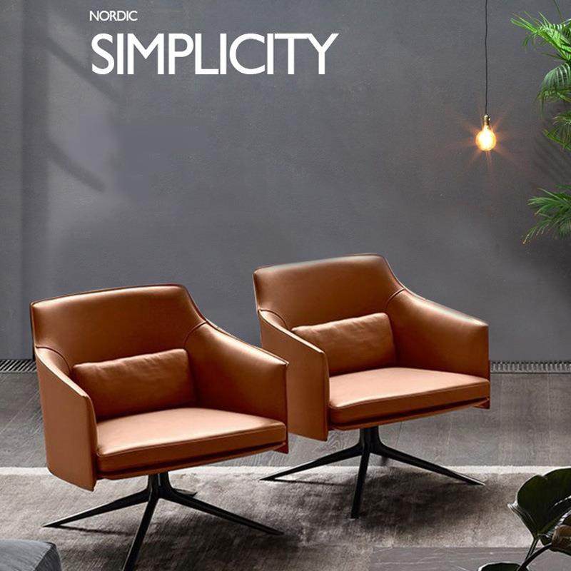 接待酒店椅沙发椅办公椅单人高背椅 北欧单椅 商务椅 老板椅 单椅