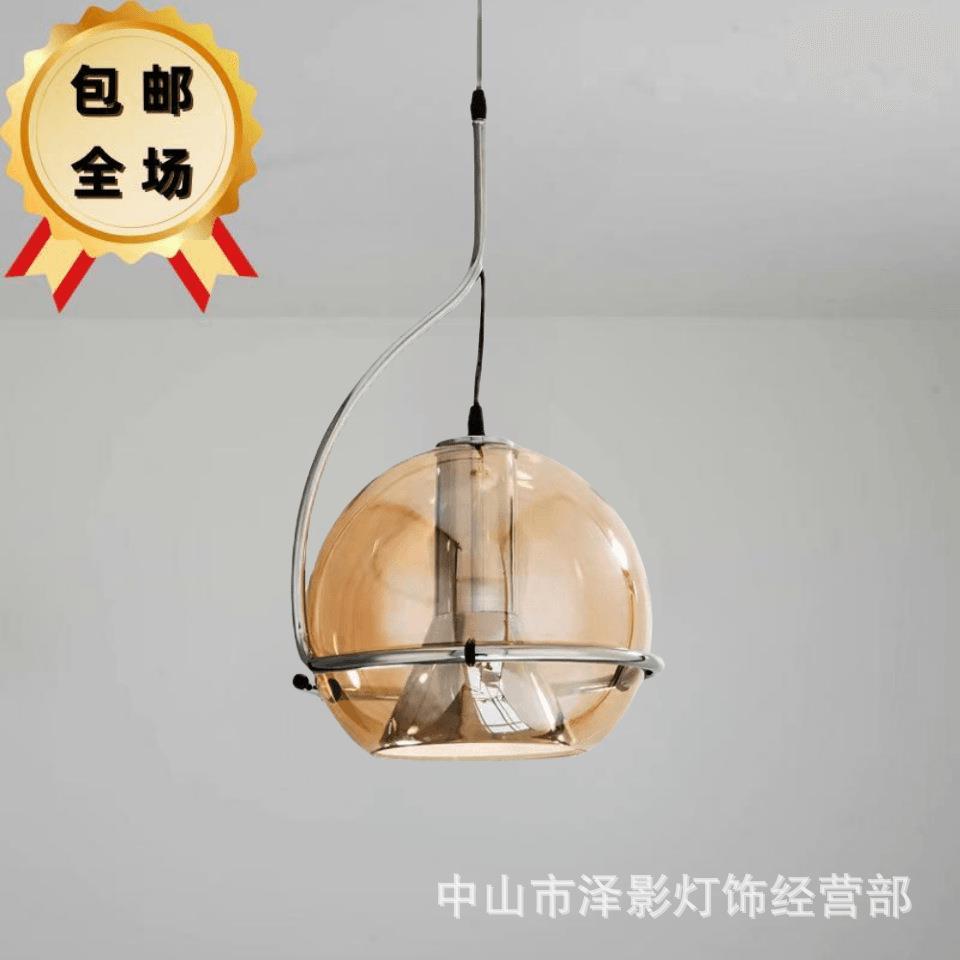 北欧创意吊灯餐厅餐桌简约现代个性升降滑轮移位设计师款装饰灯具