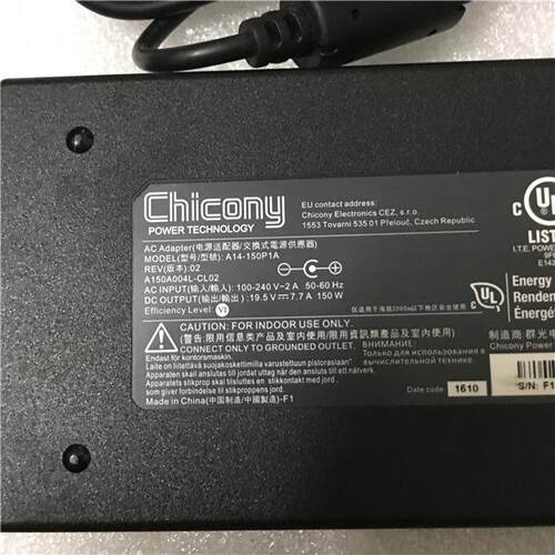 150W超薄原装群光A14-150P1A神舟战神Z7-I7电源配接器19.5V 7.7A
