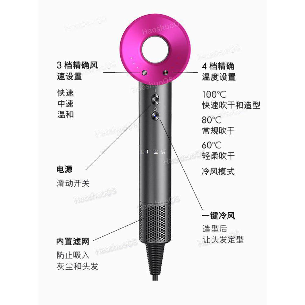 吹风机护发学生宿舍用旅行家用吹风筒大风力电吹风速干其他凌