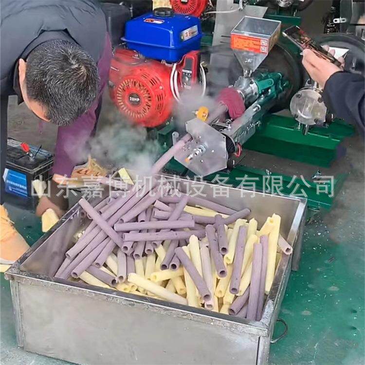 玉米大米膨化机 汽车载双头绿豆酥机自动切断快慢可调 汽油粽子酥