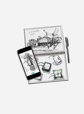 Elfinbook2.0二代智能App文字识别云端存储备份笔记本可重复书写