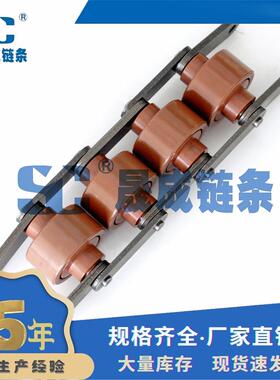 BS25-C212A 节距38.1mm 2.5倍速链条 碳钢链条 尼龙/钢制 倍速链