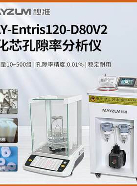 3D打印工件密度计多孔陶瓷发热丝孔隙率检测仪发热陶瓷芯密度测量