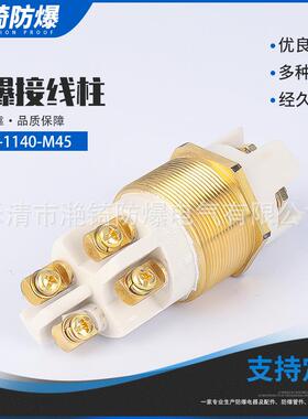 JD4-1140-M45四芯接线端子防爆矿用接线柱大电流矿用防爆