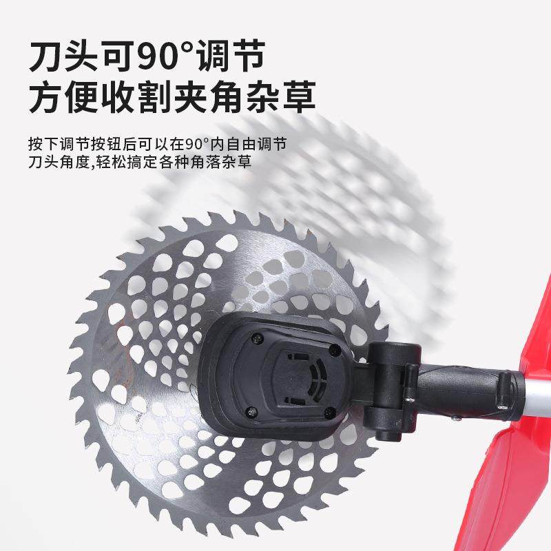 跨境无刷锂电割草机大功率电动除草机农用花园修枝手持打草机,农机/农具/农膜,割灌机/割草机/油锯,淘宝优惠券,粉丝福利购,淘宝优惠卷