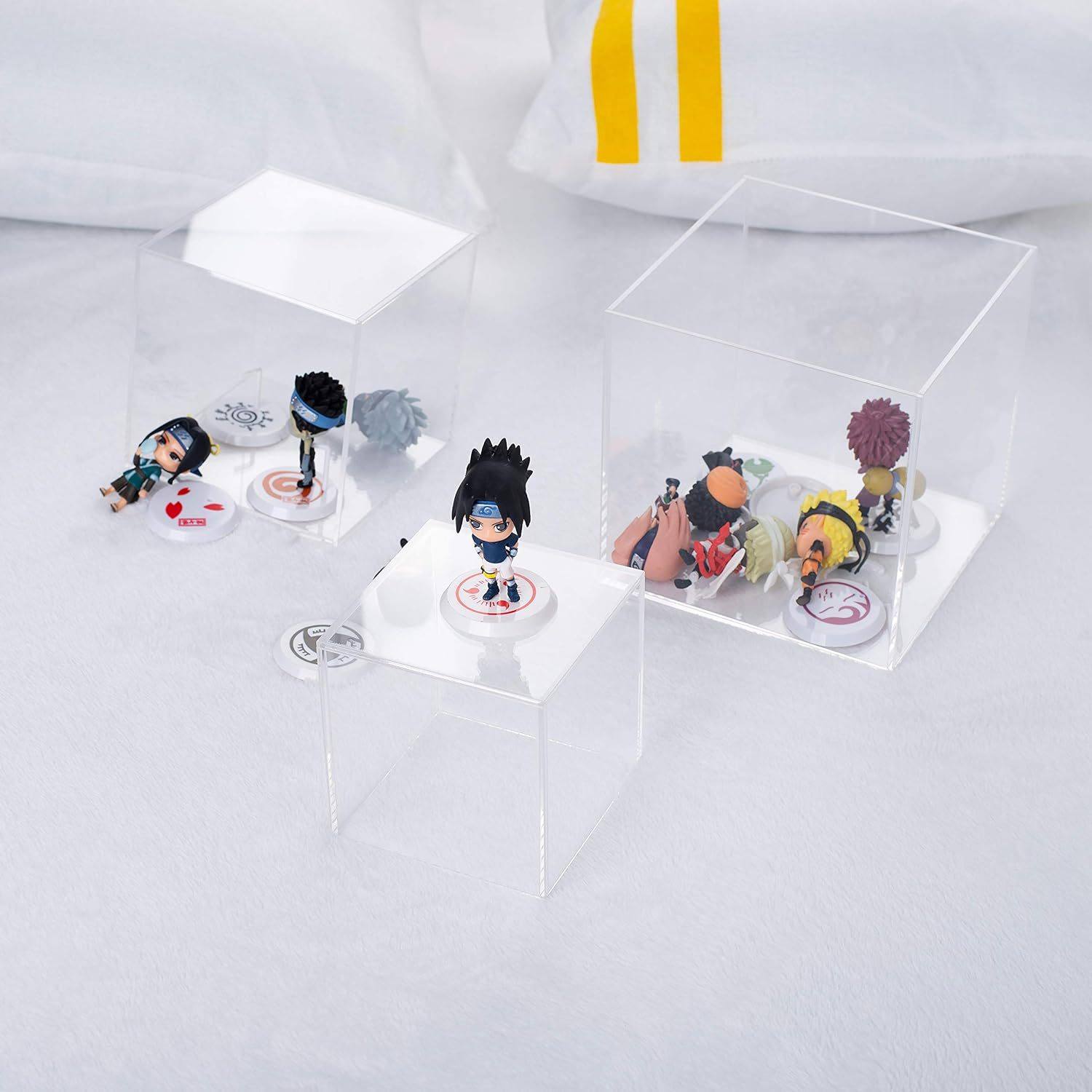 3件装透明亚克力立方体展示嵌套立架带空心底,饰品/流行首饰/时尚饰品新,首饰展示架,淘宝优惠券,粉丝福利购,淘宝优惠卷