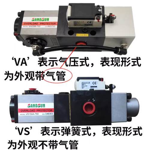 山田顺SANDSUN超负荷油泵VS10AA-760协易VS12冲床过载泵VA08M-960