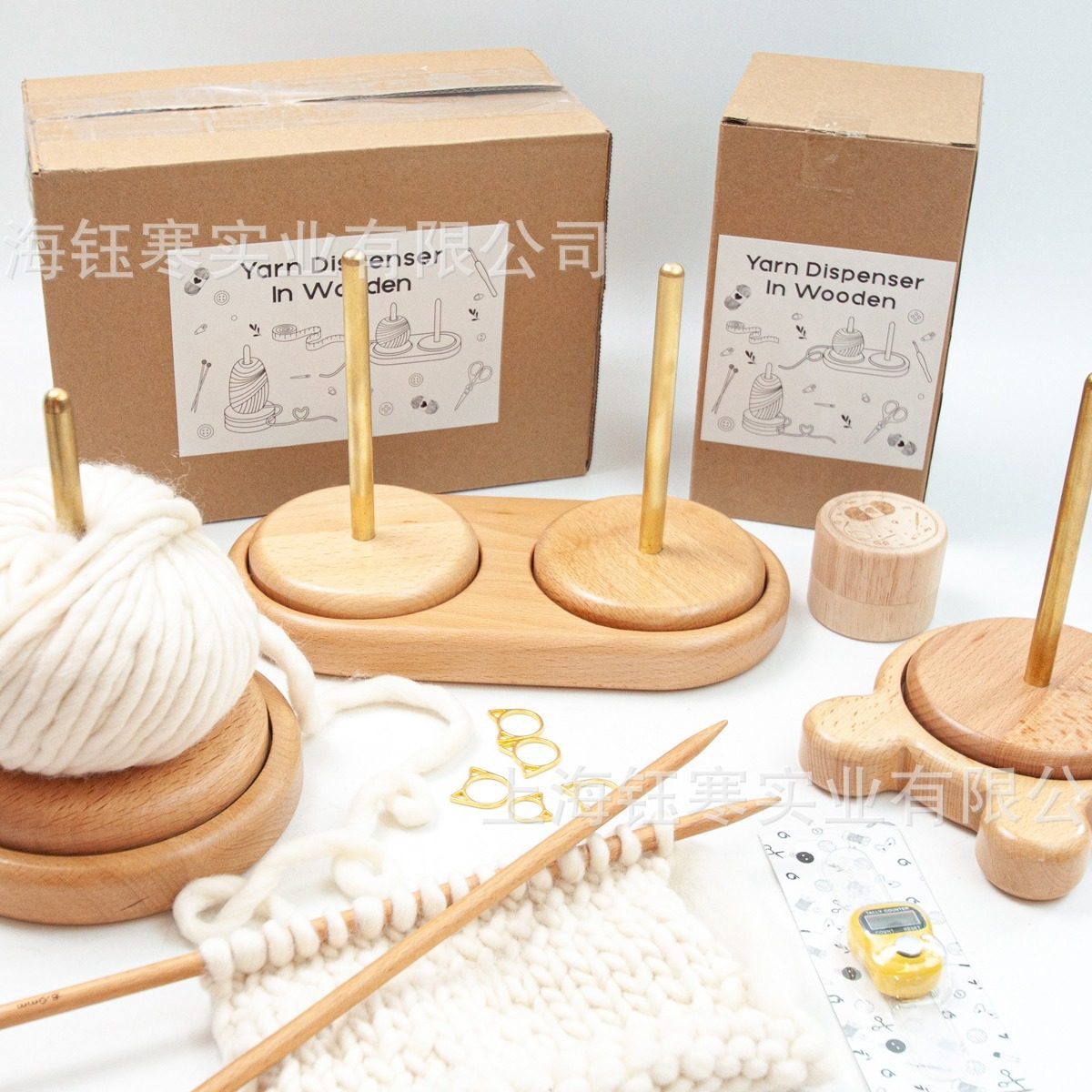 会转动的毛线轴 会转动的辅助钩编旋转针织毛线轴榉木线轴,居家布艺,其他/配件/DIY/缝纫,淘宝优惠券,粉丝福利购,淘宝优惠卷