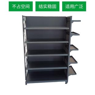 超市多功能可调节展示货架单双面多层商超五金店展示架商用