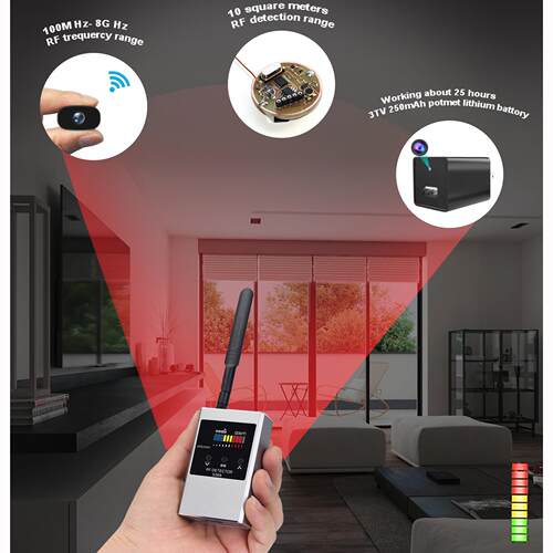 Anti Listening Devices for Spying/GPS Tracker/RF Signal