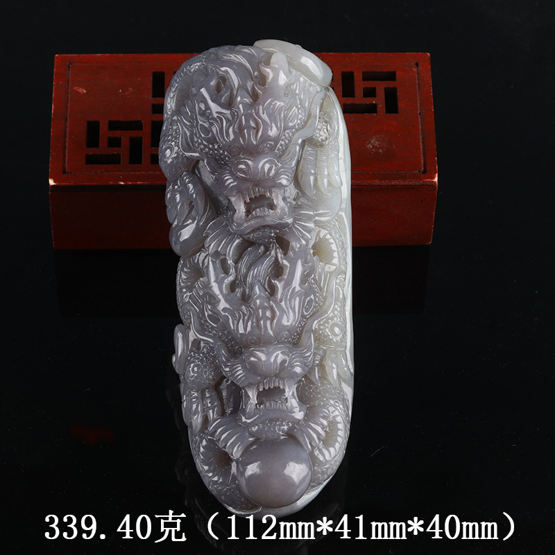 欧说珠宝和田玉龙牌339.40克