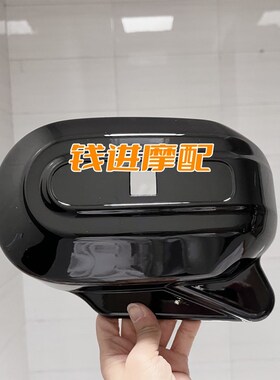 适用闪350发动机左装饰罩QJ350-12B/12E车架护板标牌装饰盖板拉花