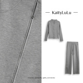 休闲立领套装 个性 KT317H027 花间序语 KaityLuLu