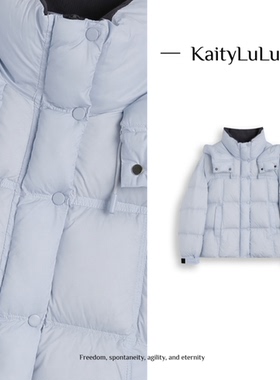 KaityLuLu【冬日情书】 百搭连帽休闲外套KL113L020