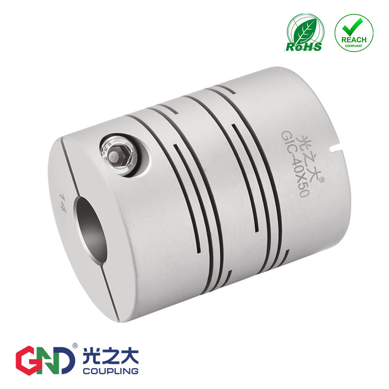 GIC平行线弹性光之大传动联轴器步进伺服电机膜片梅花丝杆连轴器