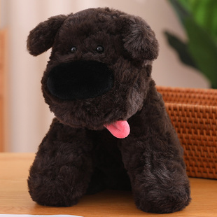 毛绒玩具抱枕公仔吃盐的鱼小狗治愈陪伴陪睡觉玩偶送儿童女友礼物