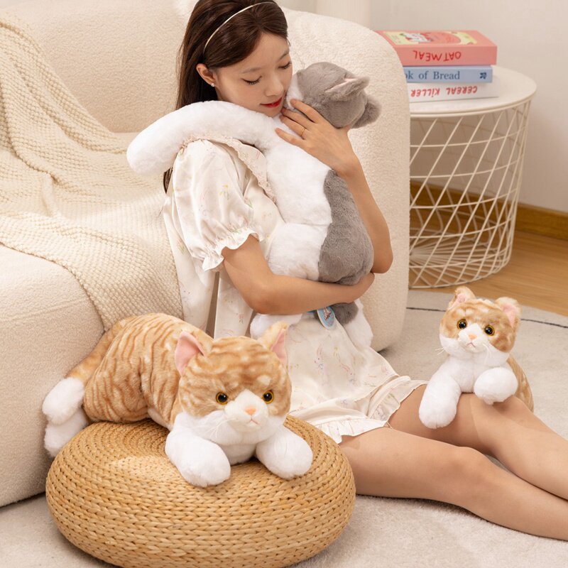 毛绒玩具抱枕公仔吉莉猫系列治愈陪伴陪睡觉玩偶送儿童女友礼物
