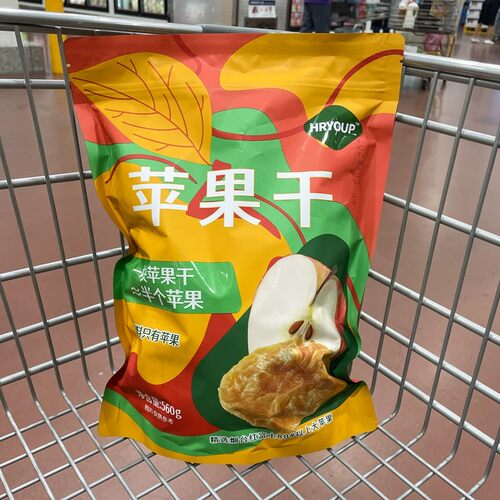 山姆HRYOUP苹果干红富士独立包装水果干蜜饯零食正品会员超市代购