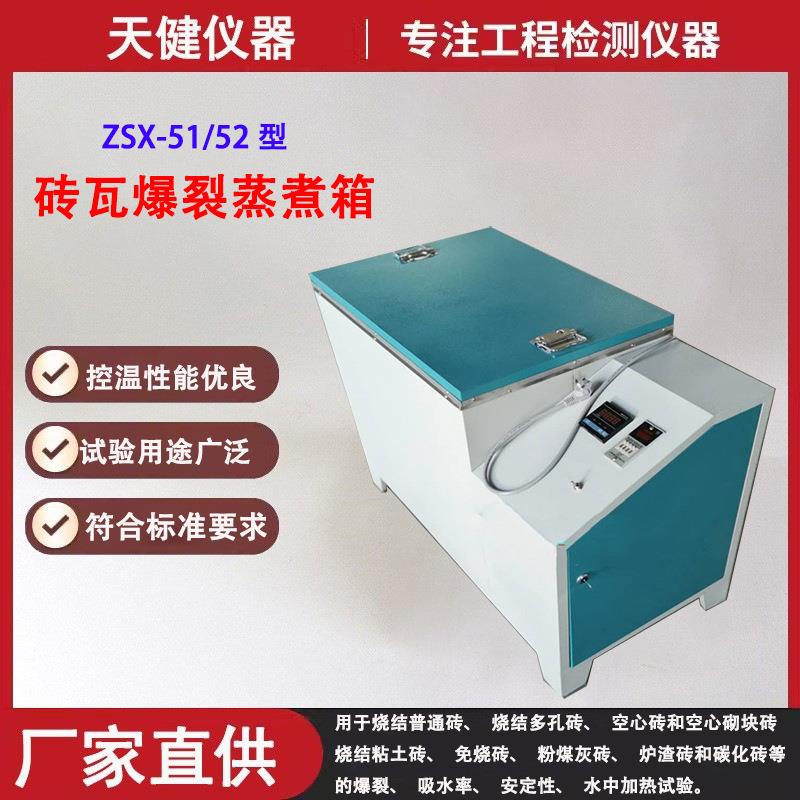 烧结砖沸煮砖瓦爆裂蒸煮箱不锈钢内胆数显红砖石灰爆裂蒸煮试验箱