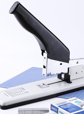 宝克ST1160 大号加厚长臂重型订书机可钉200页 办公用品 黑色