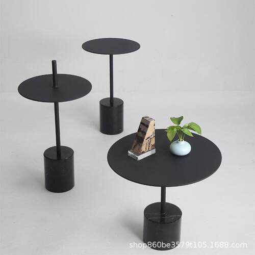 造心家具|北欧组合大理石金属茶几阳台咖啡边几Side table Exit
