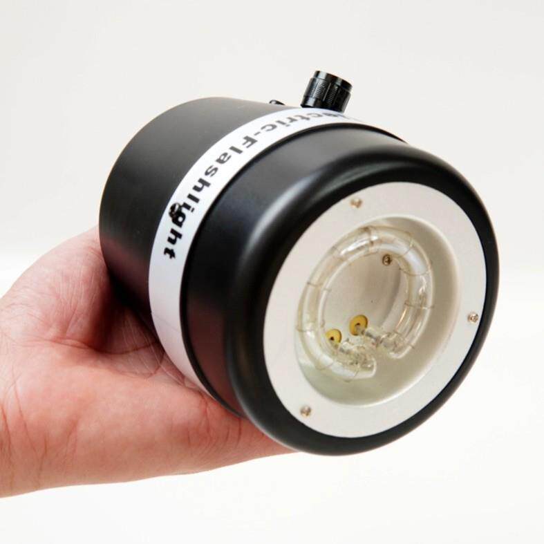 影多宝D-120/120W 电子伞灯光控闪光灯 同步伞灯 实景影棚闪光泡