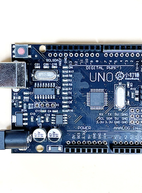 XDC8 UNO开发板黑色带线编程板R3 米思齐 智能小车DIY控制板