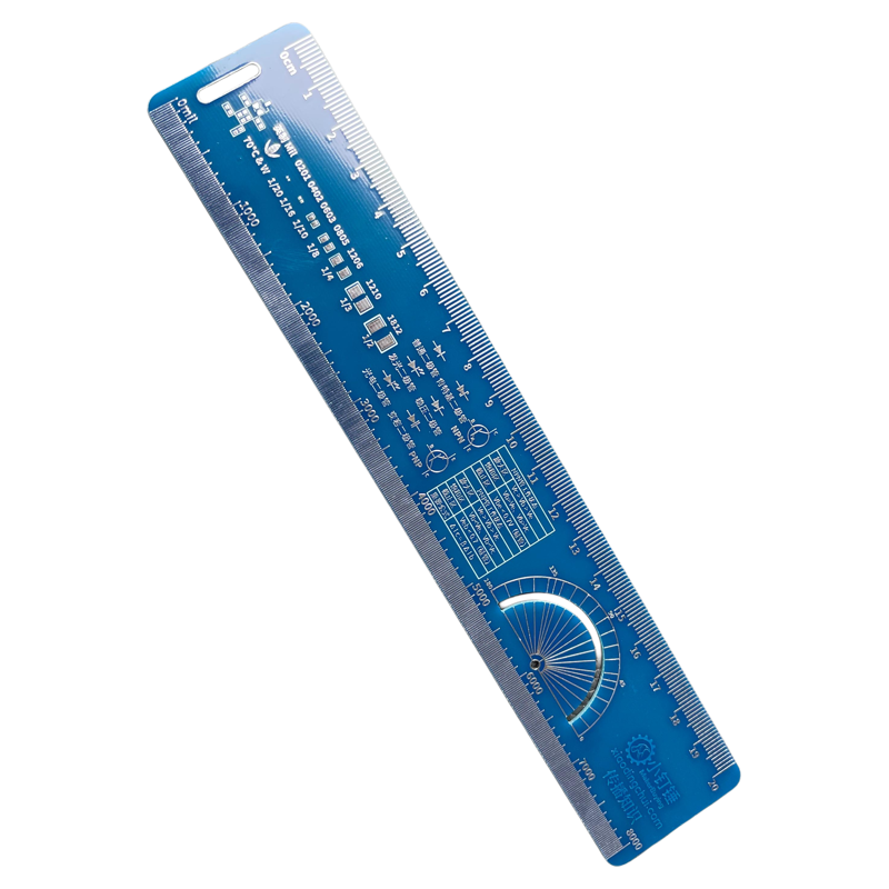电路板尺子喷锡/沉金 创意礼品 创客礼品 20cm 多功能,玩具/童车/益智/积木/模型,电路/开关玩具,淘宝优惠券,粉丝福利购,淘宝优惠卷