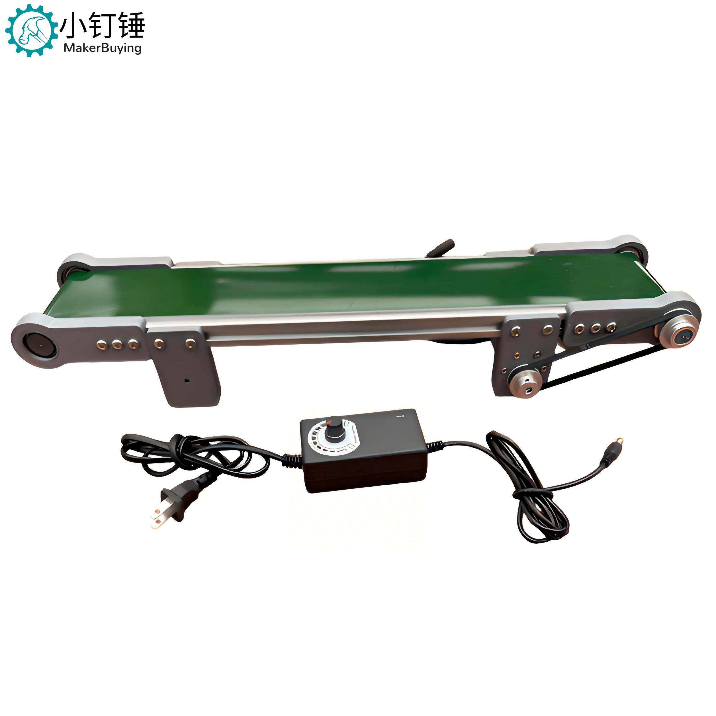 3D打印传送带输送机10*50小型桌面流水线摩檫力实验科技创新学习