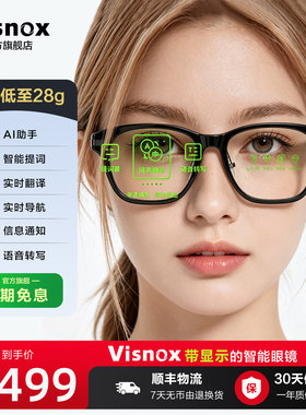 VIsnox品牌AR黑科技带显示