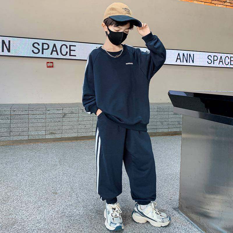 2026新款男童秋装卫衣套装中大儿童春秋季运动洋气男孩炸街两,童装/婴儿装/亲子装,儿童运动套装,淘宝优惠券,粉丝福利购,淘宝优惠卷