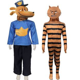 2026新款新品cosplay服装万圣节皮蒂猫dogman神探狗