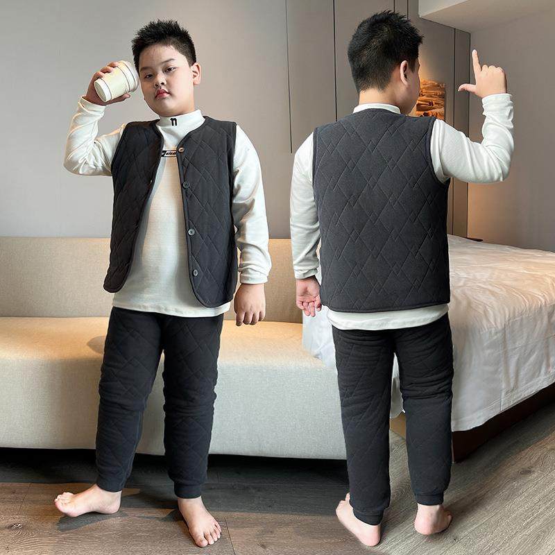 2026新款儿童校服神器套装秋冬男女童保暖棉裤加厚内搭马甲小,童装/婴儿装/亲子装,儿童运动套装,淘宝优惠券,粉丝福利购,淘宝优惠卷