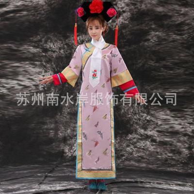 2026新款清朝妃子还珠格格服装满族旗服后宫妃子甄嬛传八旗女