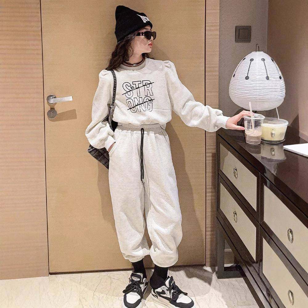 2026新款童装女童运动套装加绒冬款保暖儿童加厚卫衣羊驼绒两,童装/婴儿装/亲子装,儿童运动套装,淘宝优惠券,粉丝福利购,淘宝优惠卷