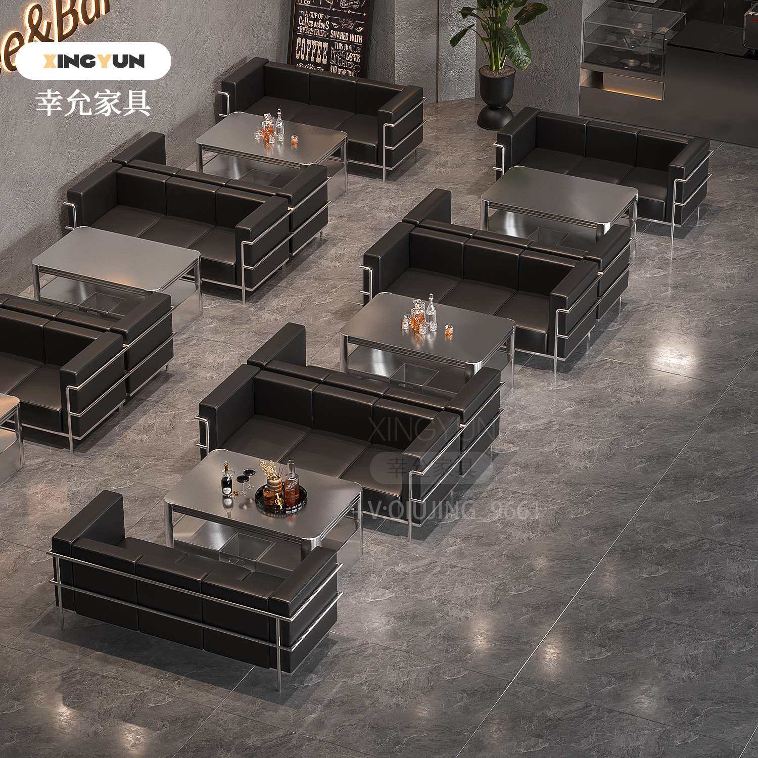 西餐厅轻奢不锈钢卡座火锅店烤肉店酒店茶餐厅沙发商用岩板餐桌椅,3C数码配件,其它配件,淘宝优惠券,粉丝福利购,淘宝优惠卷