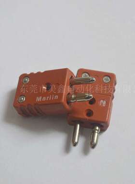 马林Marlin热电偶N型橙色大插头