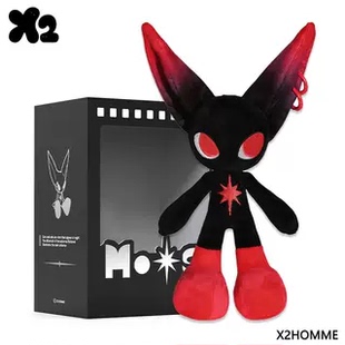 X2HOMME 原创正版moos毛绒玩偶红绿灯二次元挂件娃娃情侣节日礼物