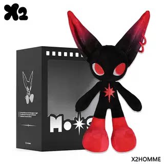 X2HOMME 原创正版moos毛绒玩偶红绿灯二次元挂件娃娃情侣节日礼物