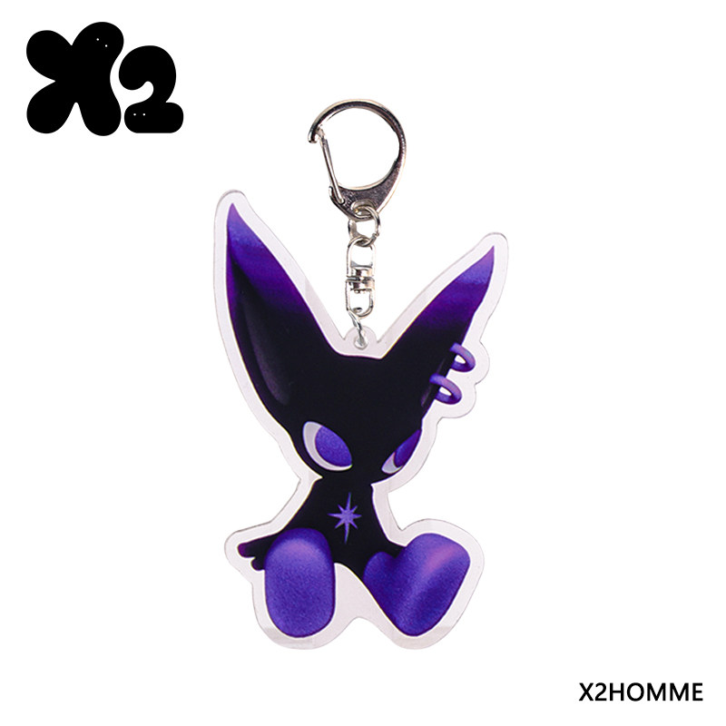 X2HOMME 原创moos周边二次元包包挂件玩具情侣挂饰车载装饰钥匙扣