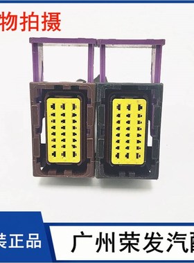 南岳单体泵ECU1800灰E插头。南岳电脑版插头灰色24针